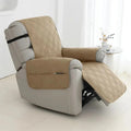 Non-Slip Waterproof Quilted Recliner Cover with Elastic Straps