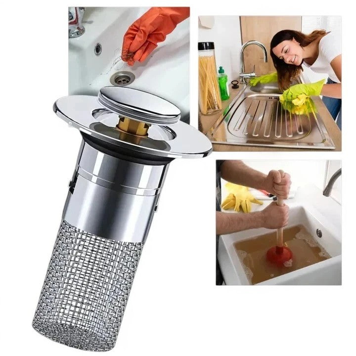Odor Isolation Pop Up Sink Stopper