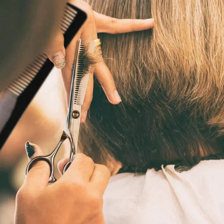 Haircutting Set with Stainless Steel Scissors and Accessories