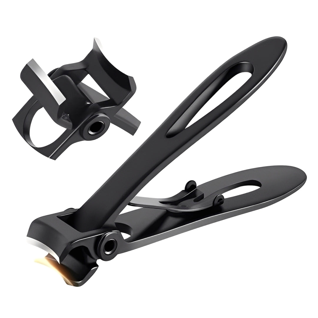 Ergonomic Stainless Steel Nail Clipper for Thick Nails