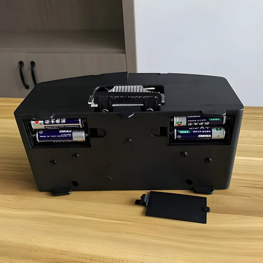 Automatic Playing Card Shuffler with 2, 4, and 6 Deck Capacity Models