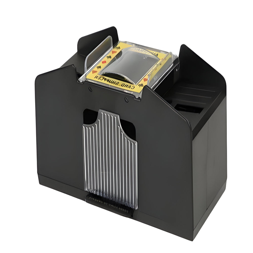 Automatic Playing Card Shuffler with 2, 4, and 6 Deck Capacity Models