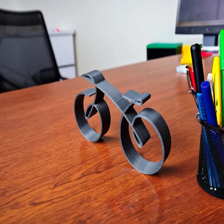 Wire Frame Bicycle Sculpture for Desk Display