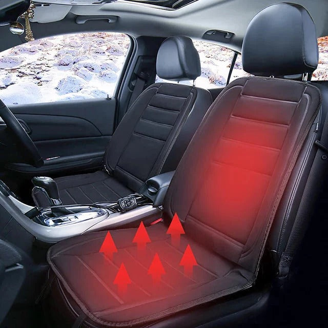 Heated Car Seat Cushion with Wide Coverage