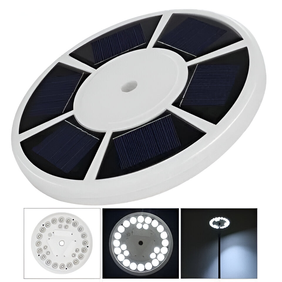 Solar LED Flagpole Light for Continuous Nighttime Visibility