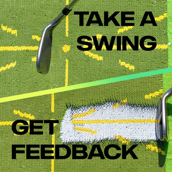 Golf Swing Path Practice Mat