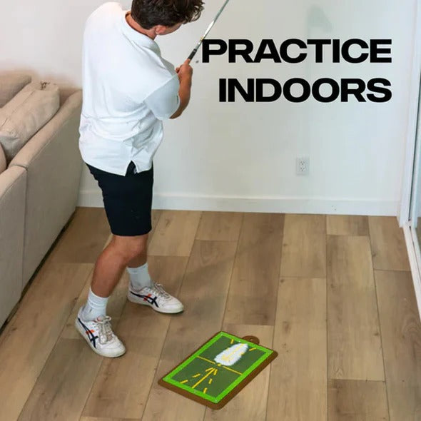 Golf Swing Path Practice Mat