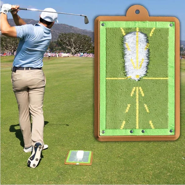 Golf Swing Path Practice Mat