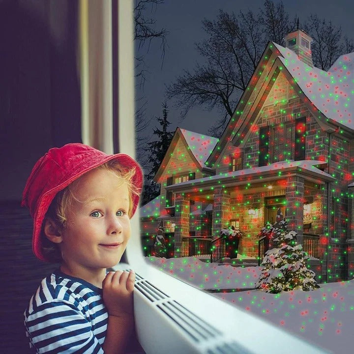 RGB Outdoor Light Projector with Remote Control