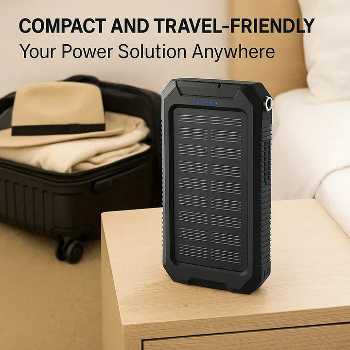 Outdoor Solar Charger 30000mAh Power Bank