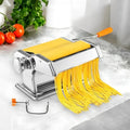 Stainless Steel Pasta Maker with Adjustable Thickness Settings