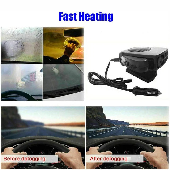 12V Car Heater with 300W Ceramic Element
