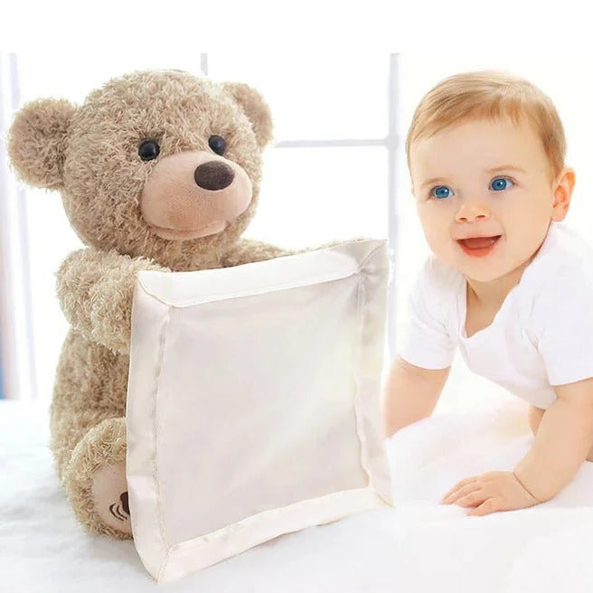 Peek A Boo Teddy Bear Plush Toy
