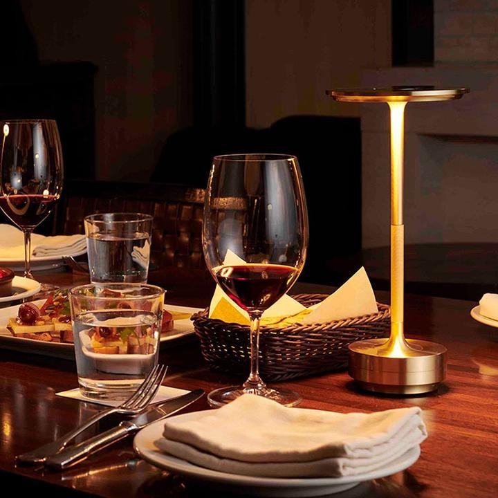 Rechargeable Cordless Table Lamp with 4 Level Touch Control