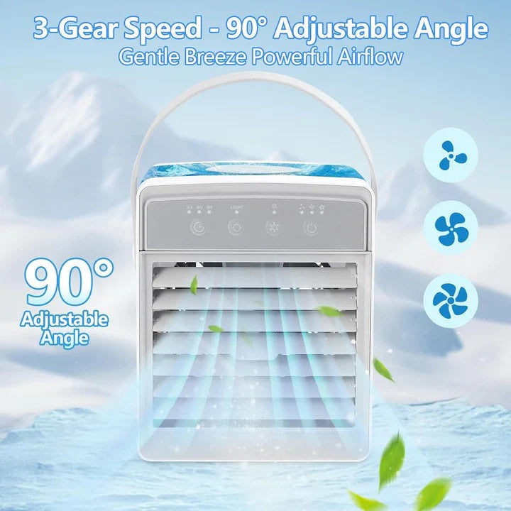 Portable Air Cooler with Adjustable Fan Settings
