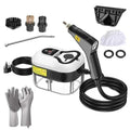 Steam Cleaning Device with Nozzles and Heat Resistant Gloves