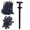 Nylon Zip Tie Set, 50 Pack for Bundling and Organizing Cords