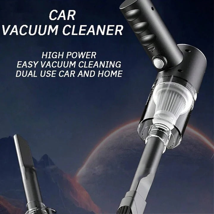 Cordless Handheld Car Vacuum with USB Charging