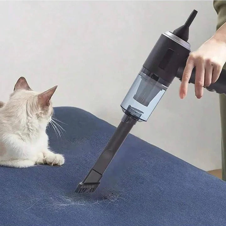 Cordless Handheld Car Vacuum with USB Charging