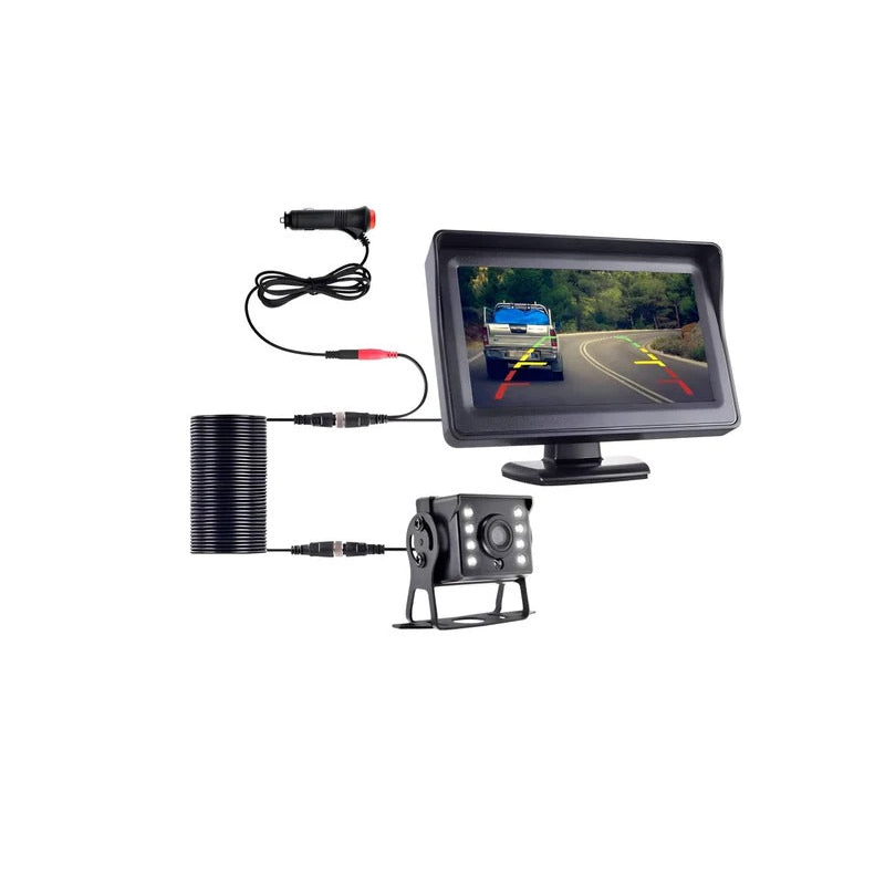 Wireless Vehicle Backup Camera and Rear View Monitor System
