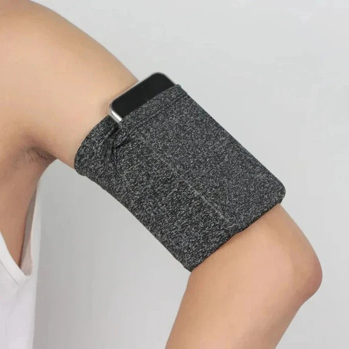Fitness Arm Bag with Adjustable Phone Pouch for Running and Workouts