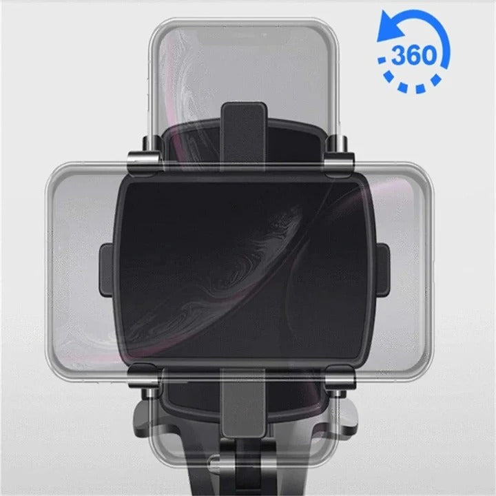 Car Phone Holder with Adjustable Rotation and Multi Position Mounting