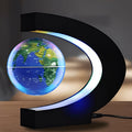Levitating Globe with Built-In LED Light, Desk Decoration