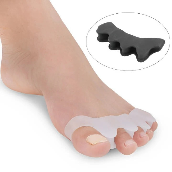Silicone Toe Separator with Adjustable Fit and Toe Dividers