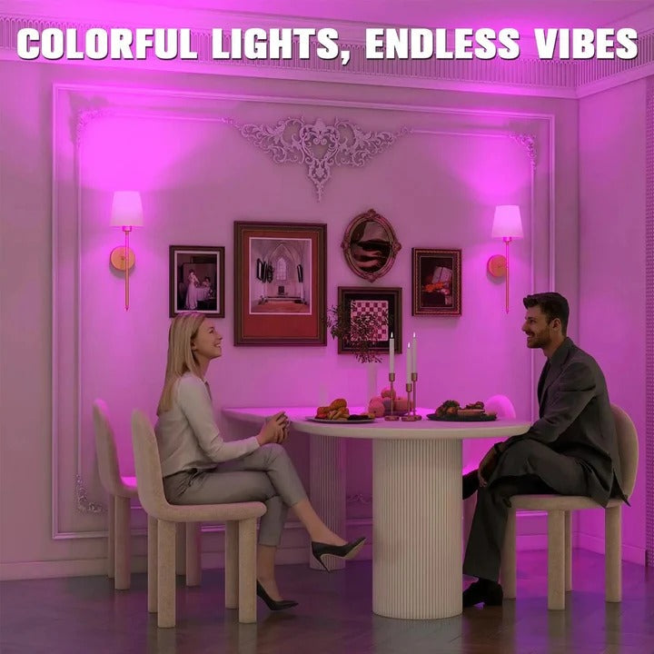 Wall Mounted Lights with Cordless Design, Set of 2