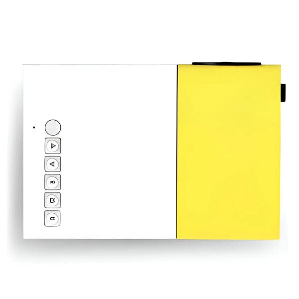 Media Projector with Connectivity for Phones, Laptops, and USB