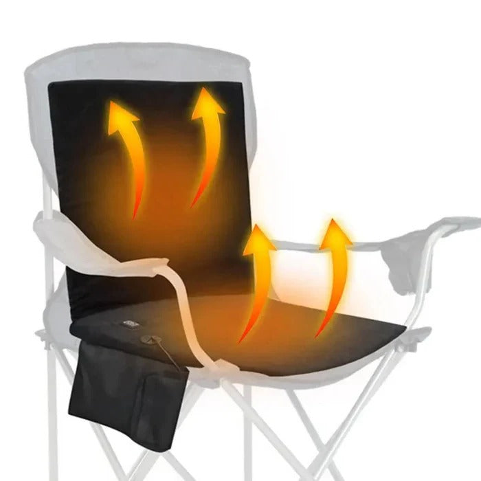 Foldable Heated Seat Cushion with 3 Level Temperature Controller Pad