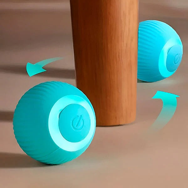 Automatic Rolling Pet Ball for Cats and Dogs with USB Charging