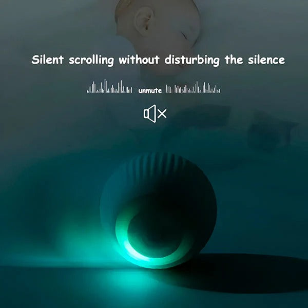 Automatic Rolling Pet Ball for Cats and Dogs with USB Charging