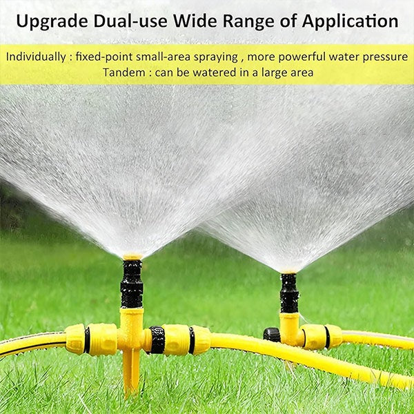 Garden Sprinklers with 360 Degree Rotation