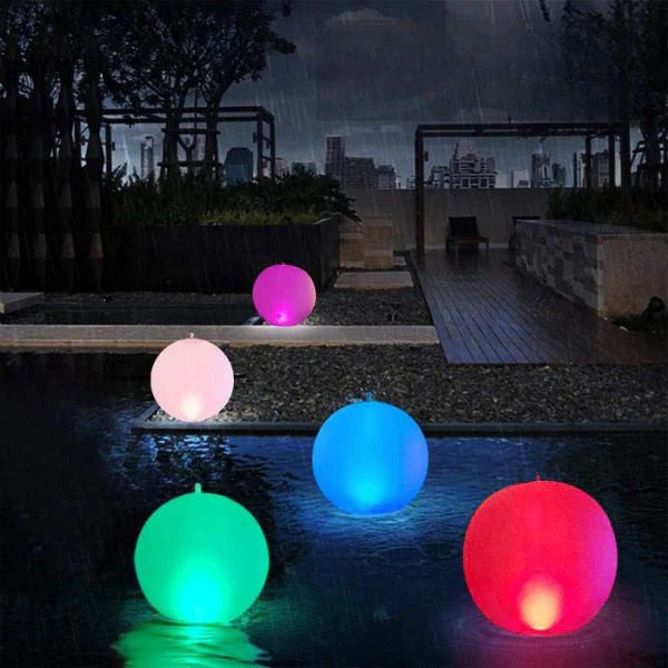 Inflatable Pool Light with Color Changing LEDs