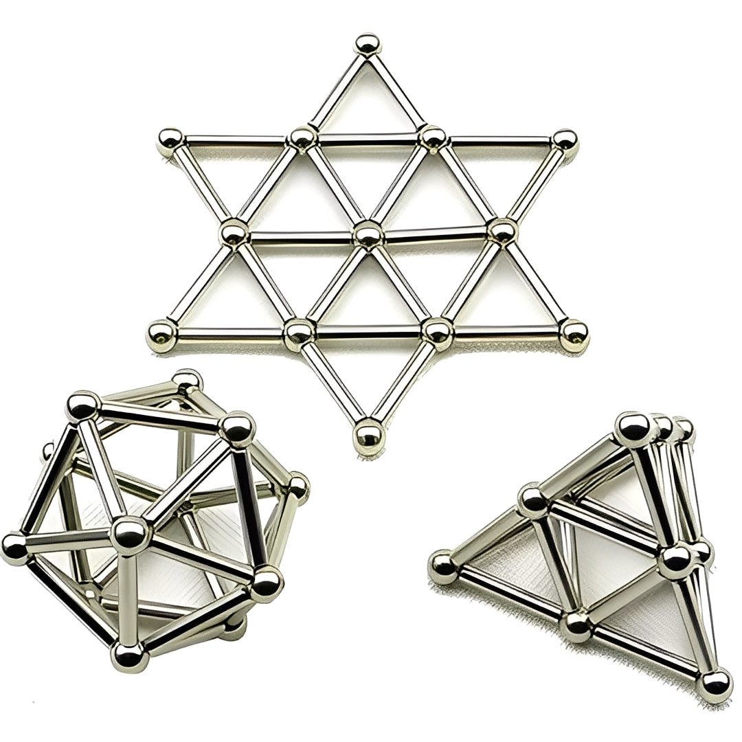 Construction Toys for Kids with Magnetic Sticks and Balls