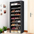 Vertical Shoe Rack Organizer for Entryway and Closet Storage
