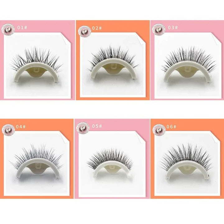 Self Adhesive Eyelashes with Washable and Reusable Design
