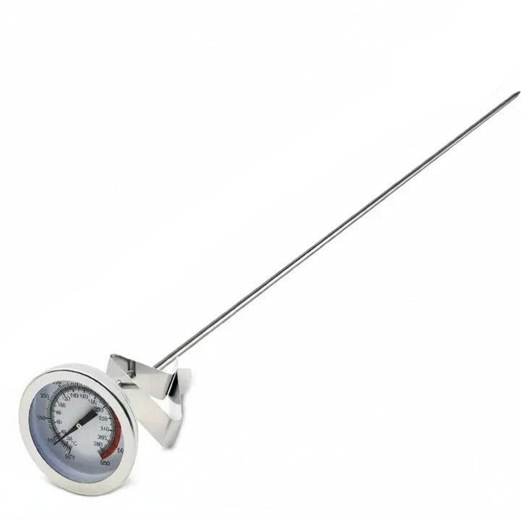 Stainless Steel Deep Fry Thermometer with 15 inch Mechanical Probe