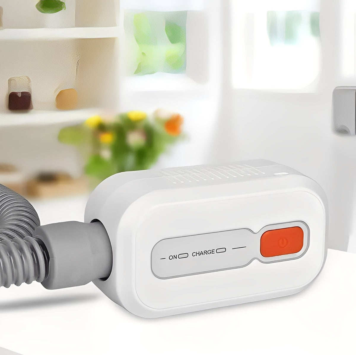 Portable CPAP Cleaner Device with Rechargeable Battery Power