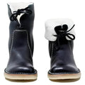 Mens Wool Lined Leather Boots for Outdoor Wear