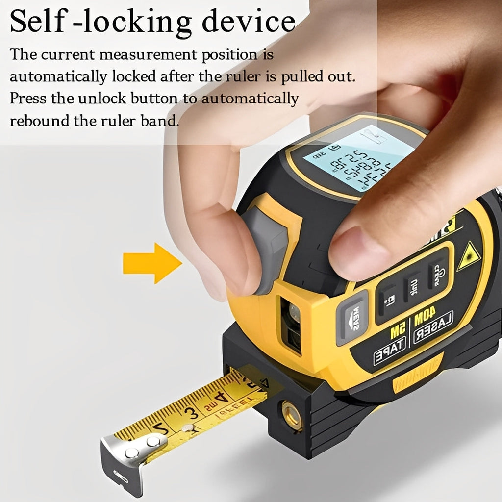 3-in-1 Distance Measuring Tool with Infrared Laser Function