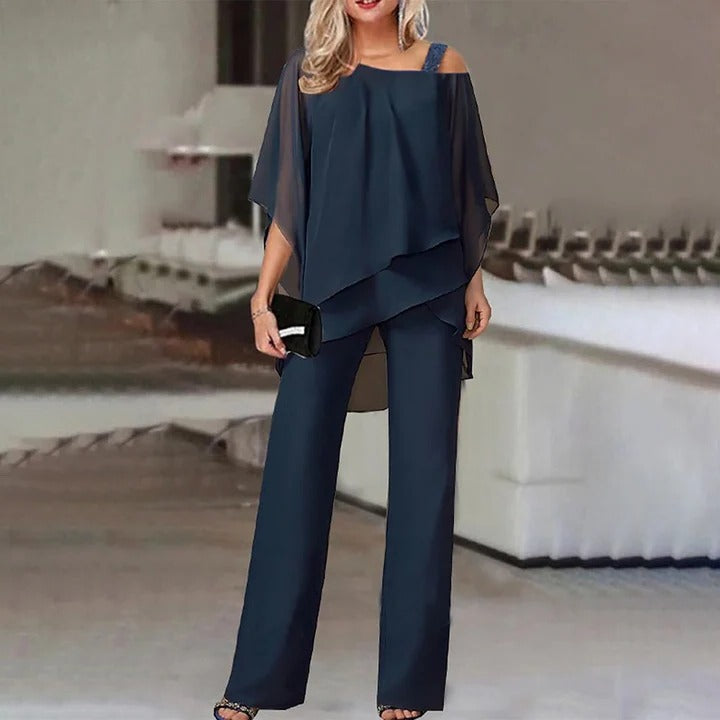 Women's Two Piece Set Cold Shoulder Style and Outfit