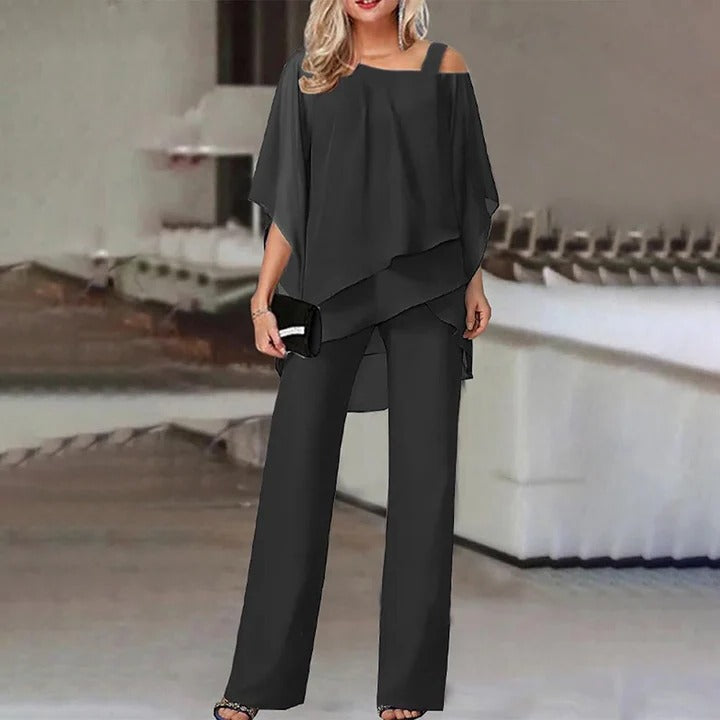Women's Two Piece Set Cold Shoulder Style and Outfit