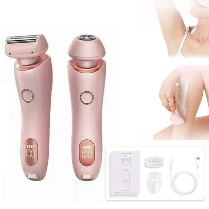 Cordless Women’s Hair Trimmer with Rechargeable Battery