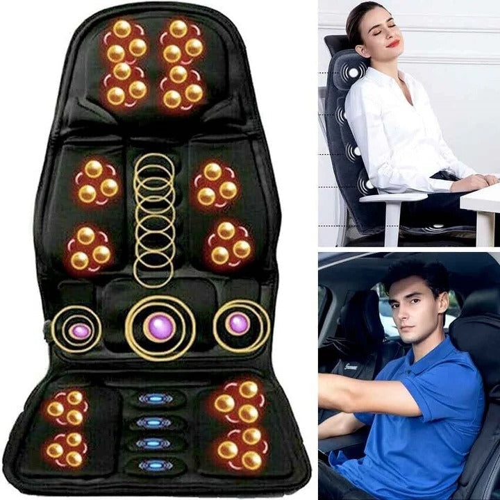 Electric Heated Massage Pad with 8 Adjustable Modes