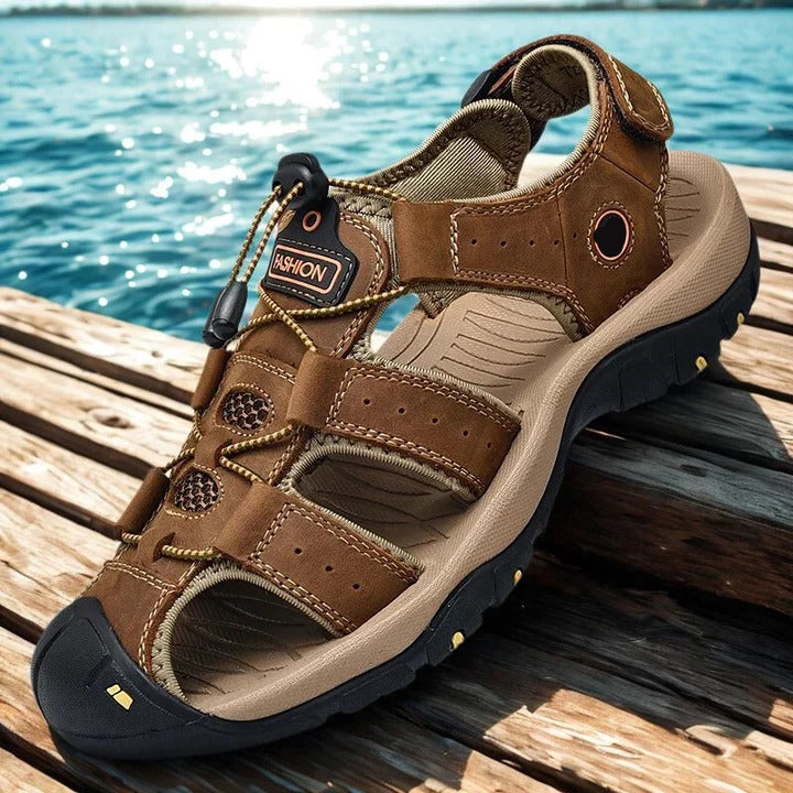 Men’s Summer Sandals with Elastic Slip On Design