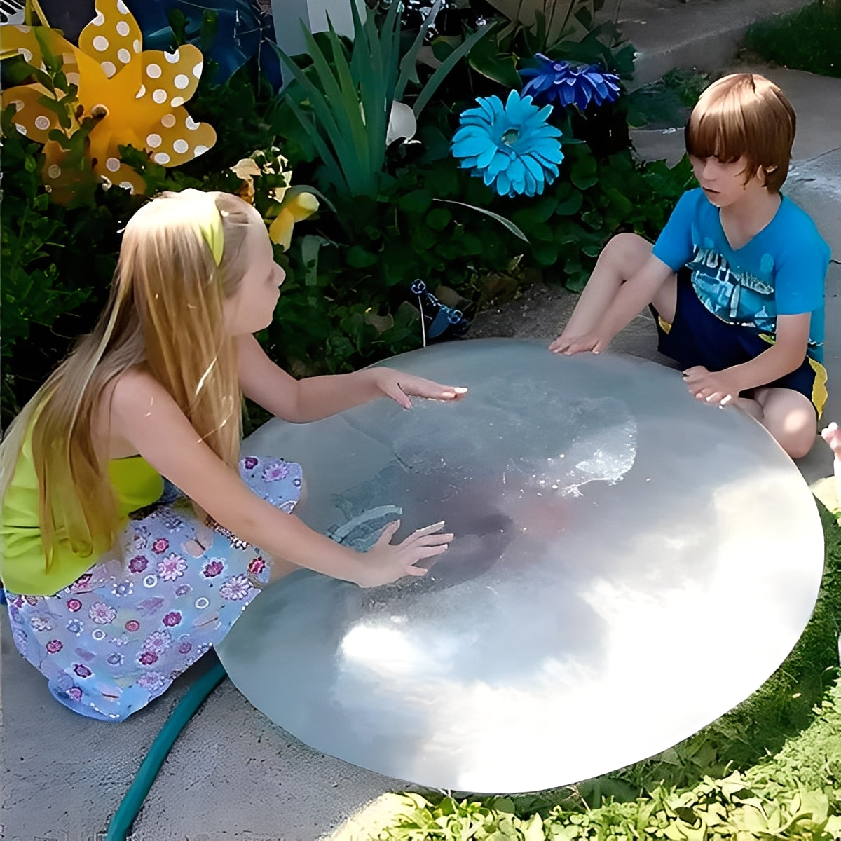 Reusable Inflatable Bubble Ball Toy for Play Activities
