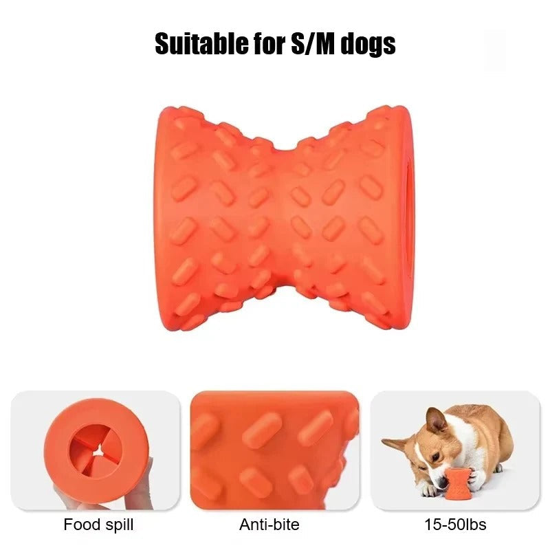 Dog Chew Toy Treat Dispenser for Training and Fun