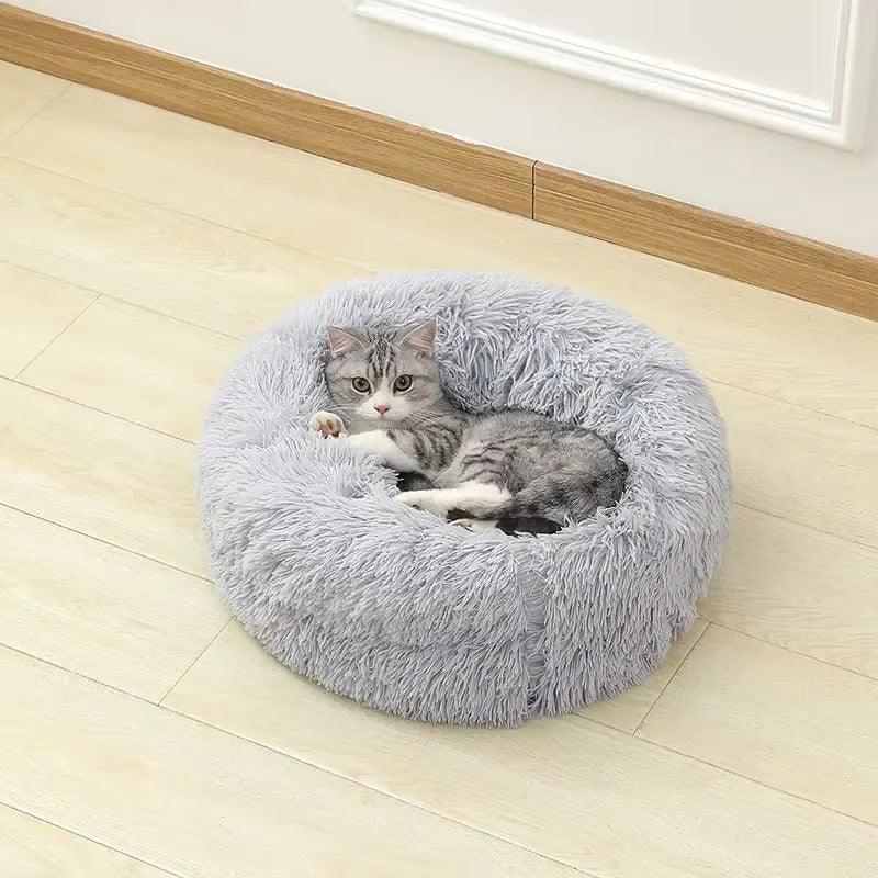 Plush Pet Bed with Cushioned Design